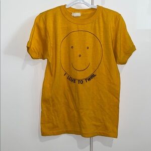 Vintage Baton Twirling Girls Tee